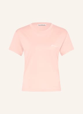 Acne Studios Tričko růžová / bílá
