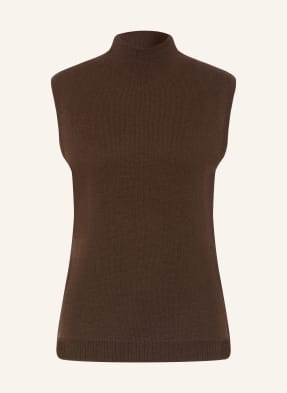 Lilienfels Pullunder Mit Cashmere braun