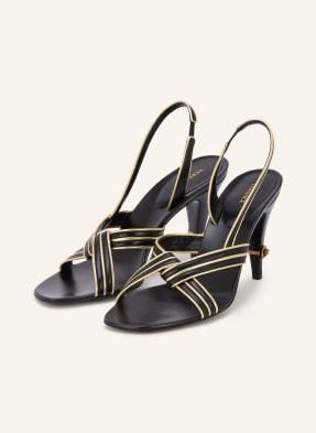 Versace Sandaletten schwarz