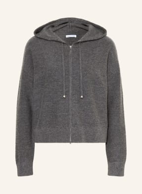 Mrs & Hugs Strickjacke Mit Cashmere grau