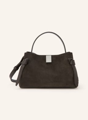 Yuzefi Schultertasche Gyoza Mini braun