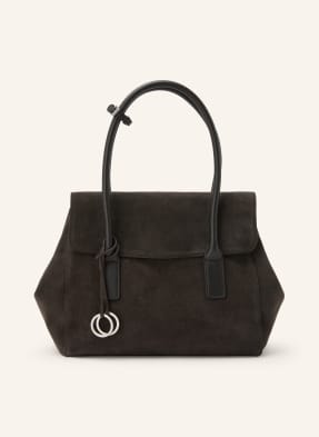 Marc O'polo Shopper tmavě hnědá / stříbrná