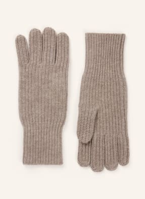 Mrs & Hugs Handschuhe Mit Cashmere beige