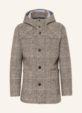 Milestone Parka Msfleming černošedá / hnědá / světle šedá