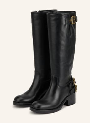 Chloé Kozačky 001 black