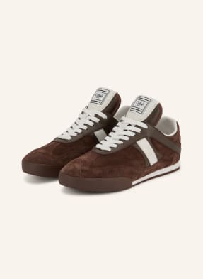 Chloé Sneakersy Kick 27z chocolate brown