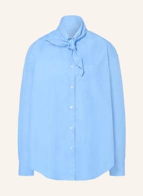Lilienfels Schluppenbluse blau