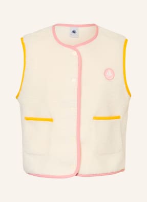 Petit Bateau Vesta Z Plyšové Kožešiny krémová / růžová / tmavě žlutá