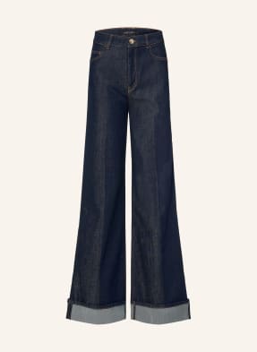 Marc Cain Široké Džíny Warri 357 vintage indigo