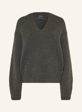 Marc Cain Svetry Z Alpaky 599 forest night new