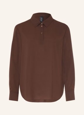 Marc Cain Košilová Halenka 697 seal brown