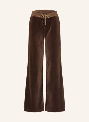 Marc Cain Kordové Kalhoty 697 seal brown