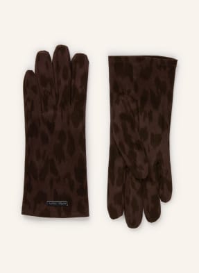 Marc Cain Rukavice 697 seal brown