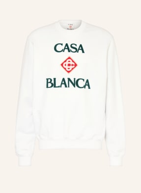 Casablanca Mikiny bílá / červená / tmavě zelená