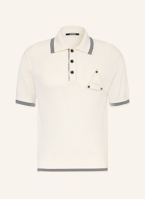 Jacquemus Pletená Polokošile Le Polo Voilier S Hedvábím bílá