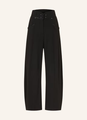 Raffaello Rossi Jerseyhose Lorva Mit Nieten schwarz