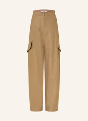 Dorothee Schumacher Cargo Kalhoty Light Softness světle hnědá
