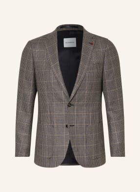 Roy Robson Sako Slim Fit tmavě modrá / šedá / žlutá