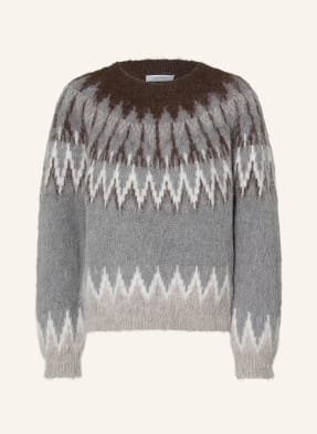 Darling Harbour Pullover Mit Alpaka grau