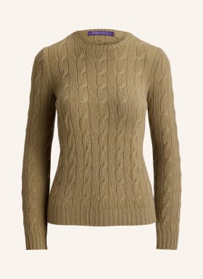 Ralph Lauren Collection Kašmírový Svetr světle hnědá