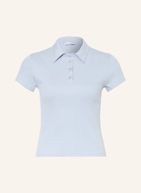 Mrs & Hugs Jersey-Poloshirt blau