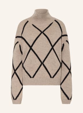 Allude Svetry S Kašmírem černošedá / černá
