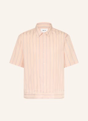 Nn.07 Košile S Krátkým Rukávem Reed Comfort Fit světle růžová / šedá / zelená