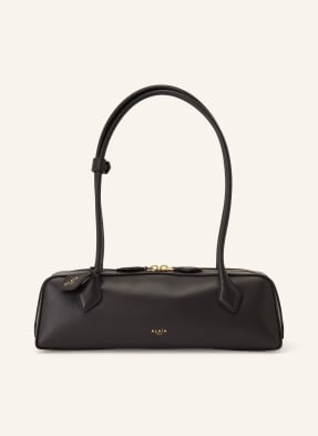 Alaïa Schultertasche Le Teckel Medium braun