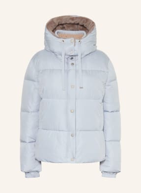 Lilienfels Steppjacke Mit Abnehmbarer Kapuze blau