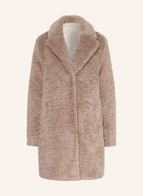 Lilienfels Teddyfell-Mantel beige