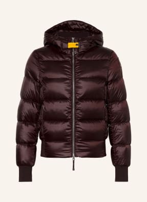 Parajumpers Péřová Bunda Mariah tmavě červená