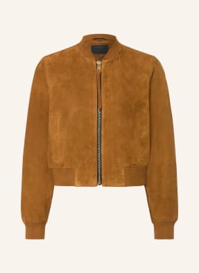 Allsaints Lederblouson Orten braun