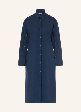 Lilienfels Hemdblusenkleid In Jeansoptik blau
