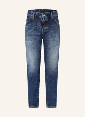 dsquared2 Cropped Jeans Teddy blau