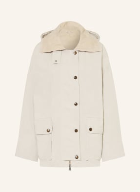 Brunello Cucinelli Jacke Im Materialmix beige