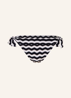 Lidea Trojúhelníkové Bikinové Kalhotky Sandwave černá / světle hnědá / bílá