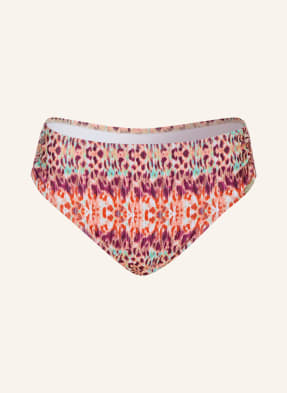 Lidea Basic Bikinové Kalhotky Batikblaze oranžová / tmavě fialová / tyrkysová