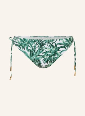 Maryan Mehlhorn Basic Bikinové Kalhotky Palmette zelená / světle zelená / bílá
