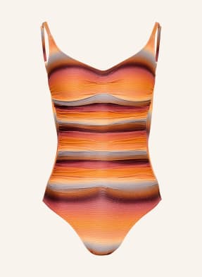 Maryan Mehlhorn Plavky S Kosticemi Sundrenched S Třpytivou Přízí oranžová / světle červená / tmavě červená