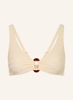 Maryan Mehlhorn Bralette Horní Díl Bikin Serenity režná / hnědá