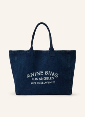 Anine Bing Shopper Leo blau
