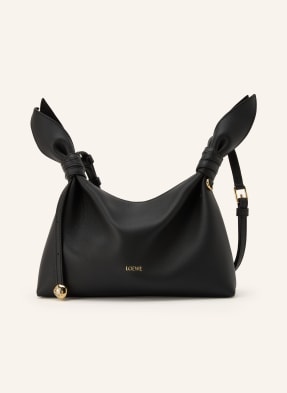 Loewe Kabelka Přes Rameno Scarf Mini černá / zlatá