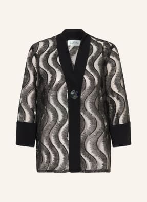 Joseph Ribkoff Jacke Mit Glitzergarn Und 3/4-Arm schwarz