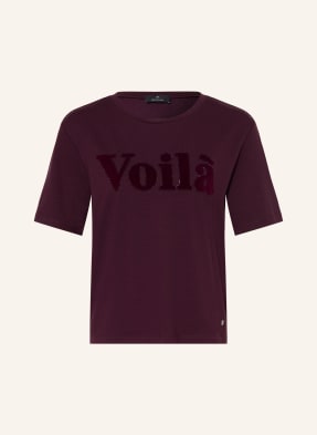 Monari T-Shirt Mit Schmucksteinen rot