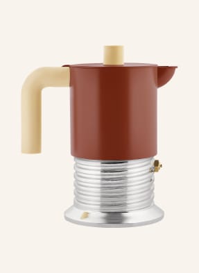 Alessi Espresso Vařič Vite hnědá / stříbrná / světle hnědá