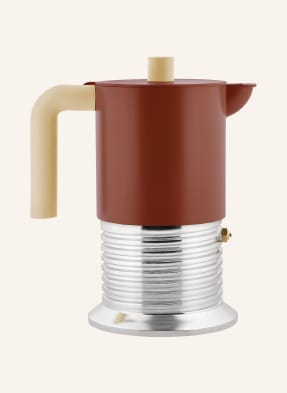 Alessi Espresso Vařič Vite hnědá / stříbrná / světle hnědá