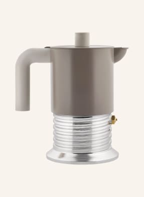 Alessi Espresso Vařič Vite černošedá / stříbrná