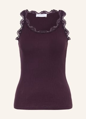 Rich & Royal Top S Krajkou tmavě fialová
