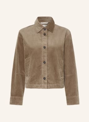 Marc O'polo Cord-Overshirt beige