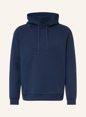 Lululemon Mikina S Kapucí Smooth Spacer tmavě modrá